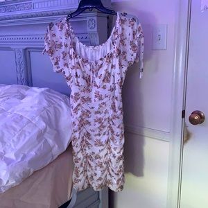 Ultra flirt white dress